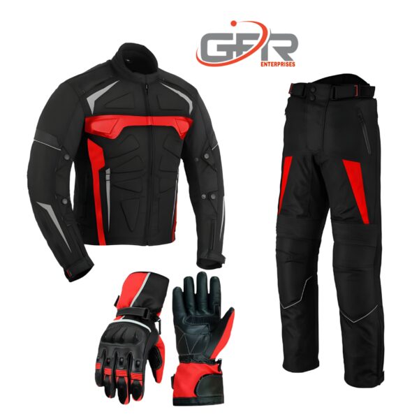 Motorcycle Set Gloves & Suit - Image 4