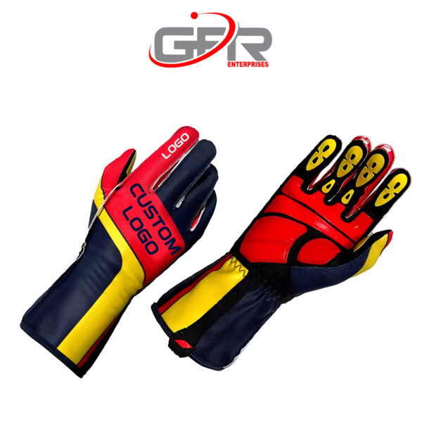Custom Design Sim Racing Gloves Long