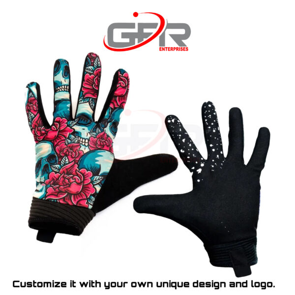 Custom Short Sim Racing Gloves