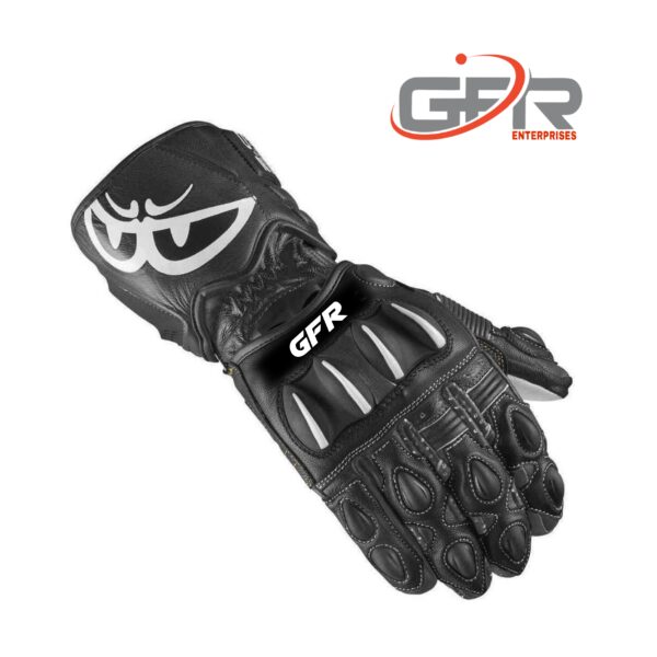 Black Motorbike Gloves