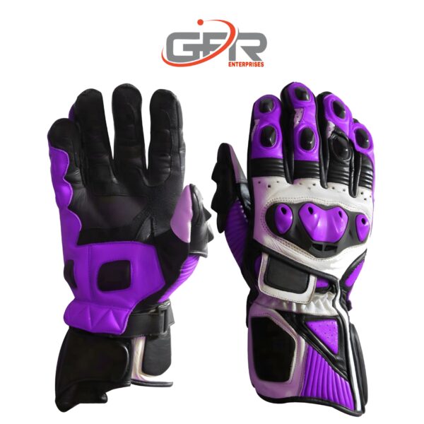 Long Motorbike Gloves