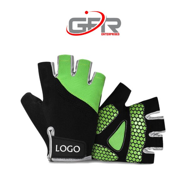 Custom Design Half Finger Cycling Gloves